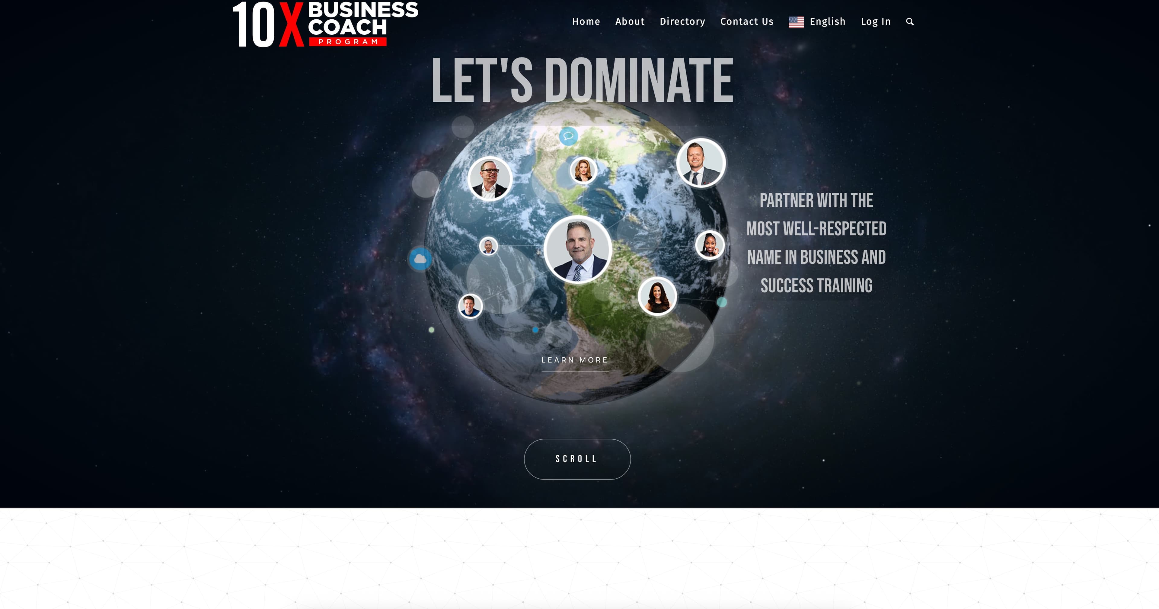 10X Business Coach webinar funnel